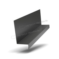 МеталлПрофиль Планка примыкания боковая FASTCLICK 150х65х2000 (PURETAN-20-RR23-0.5)