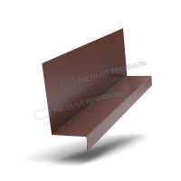 МеталлПрофиль Планка примыкания боковая FASTCLICK 150х65х2000 (PURMAN-20-RR32-0.5)
