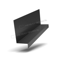 МеталлПрофиль Планка примыкания боковая FASTCLICK 150х65х2000 (VikingMP-01-9005-0.45)