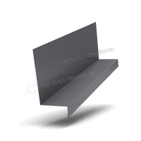 МеталлПрофиль Планка примыкания боковая FASTCLICK 150х65х2000 (VALORI-20-Grey-0.5)
