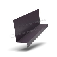 МеталлПрофиль Планка примыкания боковая FASTCLICK 150х65х2000 (VALORI-20-Violet-0.5)