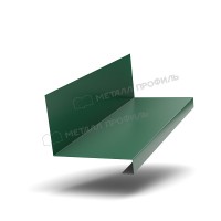 МеталлПрофиль Планка примыкания нижняя к трубе FASTCLICK 150х200х2000 NormanMP (ПЭ-01-6005-0.5)