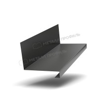 МеталлПрофиль Планка примыкания нижняя к трубе FASTCLICK 150х200х2000 (PURETAN-20-RR23-0.5)