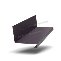 МеталлПрофиль Планка примыкания нижняя к трубе FASTCLICK 150х200х2000 (VALORI-20-Violet-0.5)