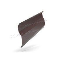 МеталлПрофиль Планка примыкания в накладку 77х2000 (VikingMP E-20-8019-0.5)