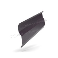 МеталлПрофиль Планка примыкания в накладку 77х2000 (VALORI-20-Violet-0.5)