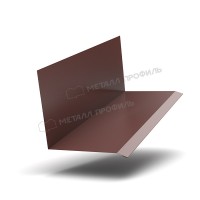 МеталлПрофиль Планка примыкания верхняя к стене FASTCLICK 150х135х2000 (PURMAN-20-RR32-0.5)