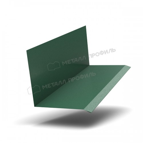 МеталлПрофиль Планка примыкания верхняя к стене FASTCLICK 150х135х2000 (VikingMP-01-6005-0.45)