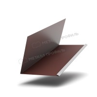 МеталлПрофиль Планка примыкания верхняя к трубе FASTCLICK 250х240х2000 NormanMP (ПЭ-01-RR32-0.5)