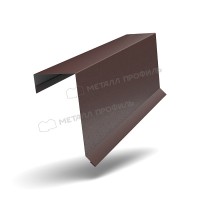 МеталлПрофиль Планка торцевая кровельная FASTCLICK 65х130х2000 (VikingMP E-20-8019-0.5)