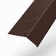 МеталлПрофиль Планка карнизная 100х69х2000 NormanMP (ПЭ-01-8017-0.5)