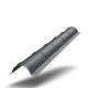 МеталлПрофиль Планка конька круглого R110х2000 (MattMP-20-7024-0.5)