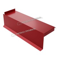 МеталлПрофиль Планка сегментная торцевая левая 350 мм NormanMP (ПЭ-01-3020-0.5)