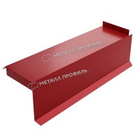 МеталлПрофиль Планка сегментная торцевая правая 400 мм NormanMP (ПЭ-01-3020-0.5)