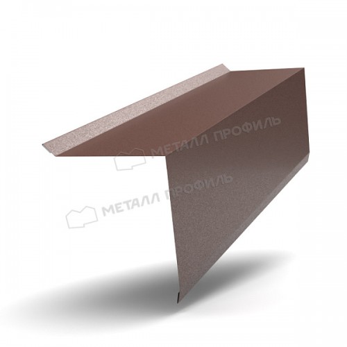 МеталлПрофиль Планка торцевая 95х120х2000 (MattMP-20-8017-0.5)