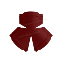 МеталлПрофиль Y-образный тройник для круглого конька R110 (PURETAN-20-RR29-0.5)