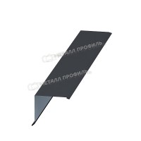МеталлПрофиль Планка торцевая 135х145х2000 (PURETAN-20-RR23-0.5)