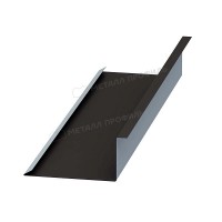 МеталлПрофиль Планка примыкания нижняя 250х122х2000 NormanMP (ПЭ-01-RR32-0.5)