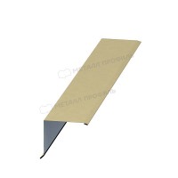 МеталлПрофиль Планка торцевая 135х145х2000 NormanMP (ПЭ-01-1014-0.5)