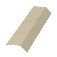 МеталлПрофиль Планка карнизная 100х69х2000 NormanMP (ПЭ-01-1015-0.5)