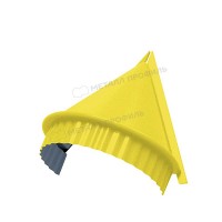 МеталлПрофиль Заглушка конька круглого конусная NormanMP (ПЭ-01-1018-0.5)