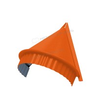 МеталлПрофиль Заглушка конька круглого конусная NormanMP (ПЭ-01-2004-0.5)