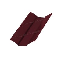 МеталлПрофиль Планка ендовы верхняя 76х76х2000 NormanMP (ПЭ-01-3005-0.5)