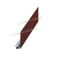 МеталлПрофиль Планка карнизного свеса сложная 250х50х3000 (ПЭ-01-3009-0.45)