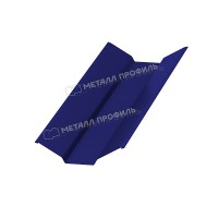 МеталлПрофиль Планка ендовы верхняя 76х76х2000 (ПЭ-01-5002-0.45)