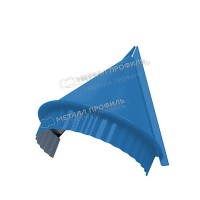МеталлПрофиль Заглушка конька круглого конусная NormanMP (ПЭ-01-5015-0.5)