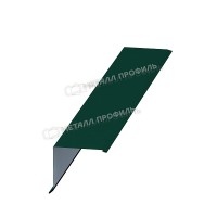 МеталлПрофиль Планка торцевая 135х145х2000 (PURMAN-20-6005-0.5)
