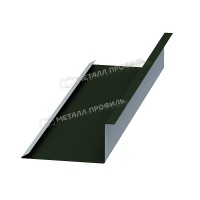 МеталлПрофиль Планка примыкания нижняя 250х122х2000 (VikingMP E-20-6007-0.5)