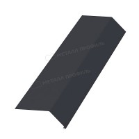 МеталлПрофиль Планка карнизная 100х69х2000 NormanMP (ПЭ-01-7024-0.5)