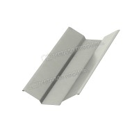 МеталлПрофиль Планка ендовы верхняя 76х76х2000 (ПЭ-01-9002-0.45)