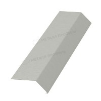 МеталлПрофиль Планка карнизная 100х69х2000 NormanMP (ПЭ-01-9002-0.5)