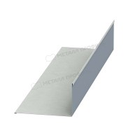 МеталлПрофиль Планка примыкания верхняя 250х147х2000 NormanMP (ПЭ-01-9003-0.5)