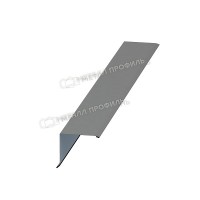 МеталлПрофиль Планка торцевая 95х120х2000 (ПЭ-01-9006-0.45)