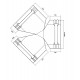МеталлПрофиль Y-образный тройник для круглого конька R110 (PURMAN-20-5005-0.5)