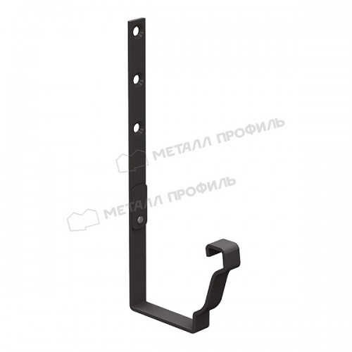 Держатель желоба МЕТАЛЛ ПРОФИЛЬ БЮДЖЕТ 120х86 Ral RR 32