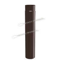 Труба водосточная МЕТАЛЛ ПРОФИЛЬ GRANDSYSTEM D90х3000 Ral 8017