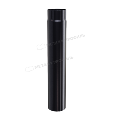 Труба водосточная МЕТАЛЛ ПРОФИЛЬ PURMAN BLACK EDITION D100х3000 Ral 9005