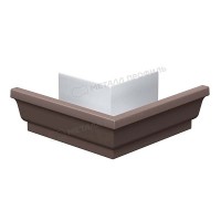 Угол желоба наружный МЕТАЛЛ ПРОФИЛЬ БЮДЖЕТ 120х86 RR 32