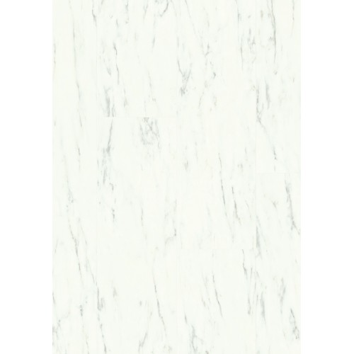Виниловая плитка Quick-Step Ambient Rigid Click RAMCL40136 Мрамор каррарский белый