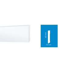 Плинтус Arbiton Stiq S0820 Белый