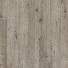 Виниловая плитка Quick-Step Pulse Click PUCL40106 Дуб хлопковый темно-серый пиленый