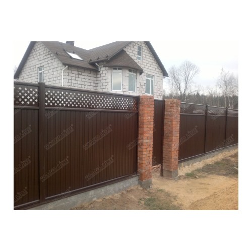 Калитка Estet 2,0х1 RAL 8017
