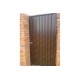 Калитка Estet 2,0х1 RAL 8017