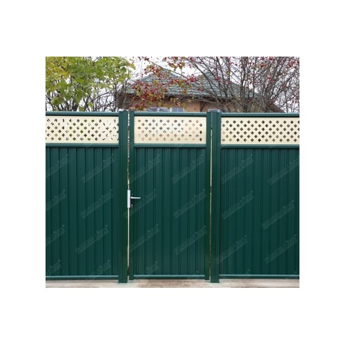 Калитка Estet Plus 2,0х1 RAL 6005/1014