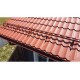 Металлочерепица классик 0,5 Satin Matt RAL 8004 терракота