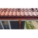 Металлочерепица классик 0,5 Satin Matt RAL 8004 терракота